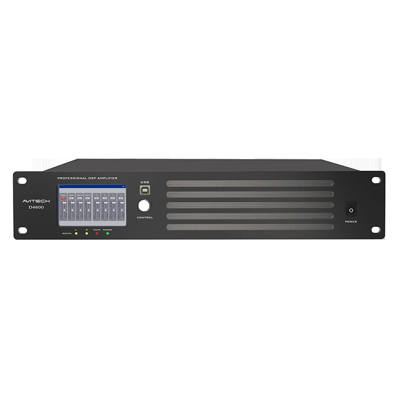 4ch 600W Dante DSP Forstærker