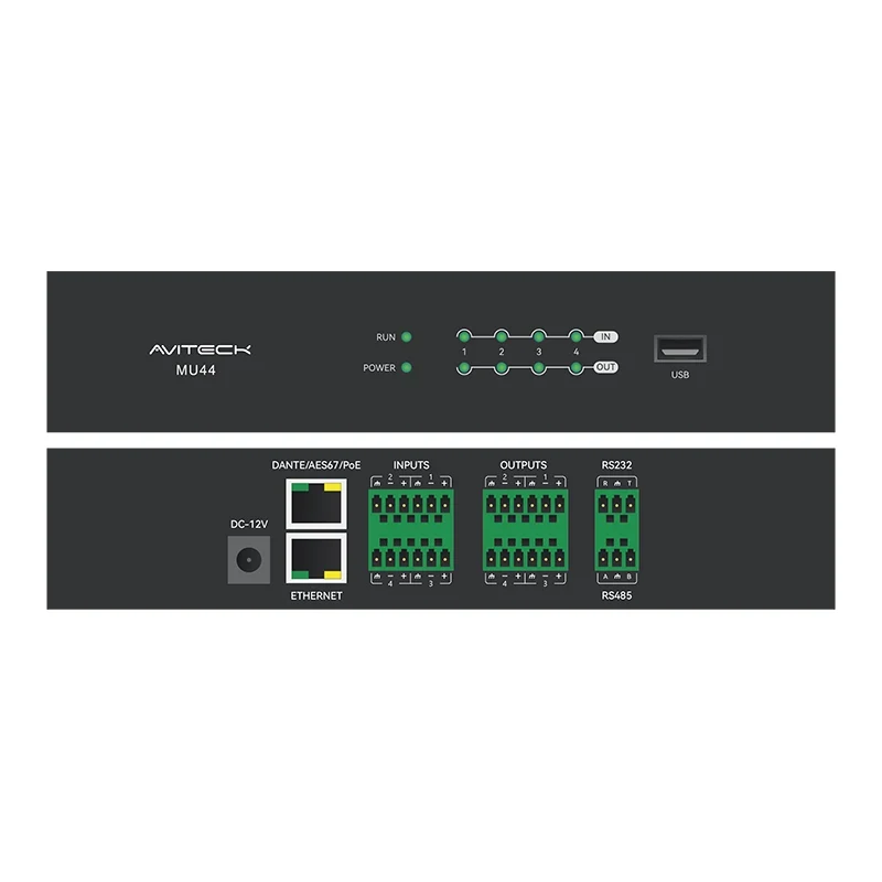 4ch digital lydprocessor